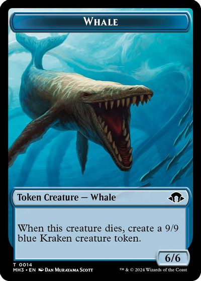Whale Energy Reserve Double Sided Token #14 // 36