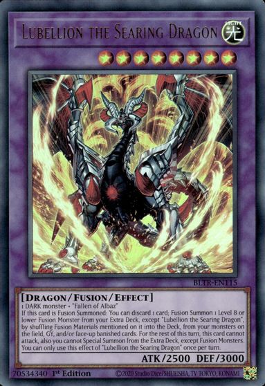 Lubellion the Searing Dragon #BLTR-EN115