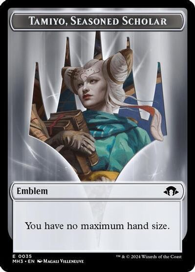 Emblem Tamiyo Seasoned Scholar #35
