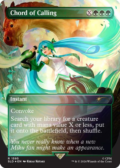 Chord of Calling 1595 Rainbow Foil #1595
