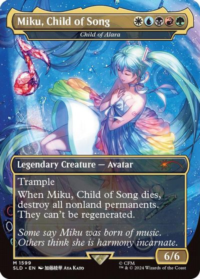 Miku Child of Song Child of Alara #1599