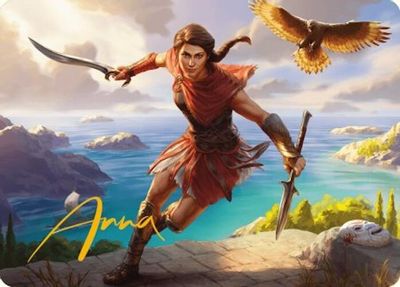 Kassandra Eagle Bearer Art Card