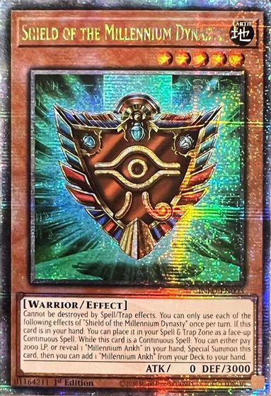 Shield of the Millennium Dynasty Quarter Century Secret Rare