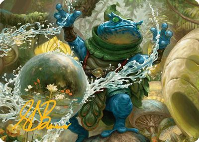 Pond Prophet Art Card Gold Stamped Signature #29