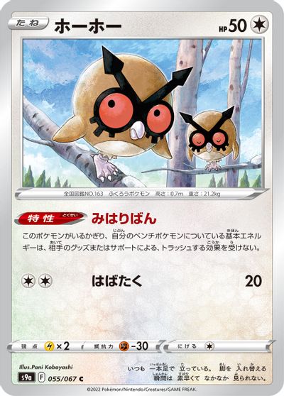 Hoothoot #55