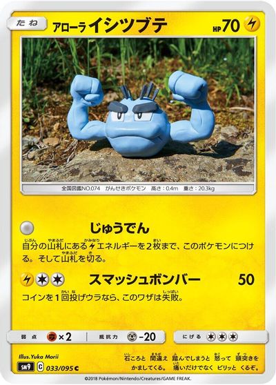Alolan Geodude #33