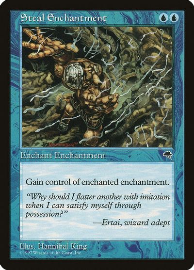 MTG 4x HAND TO HAND Tempest *Rare Enchantment*