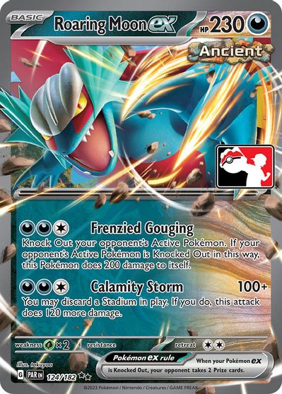 Roaring Moon Ex [Prize Pack] #124