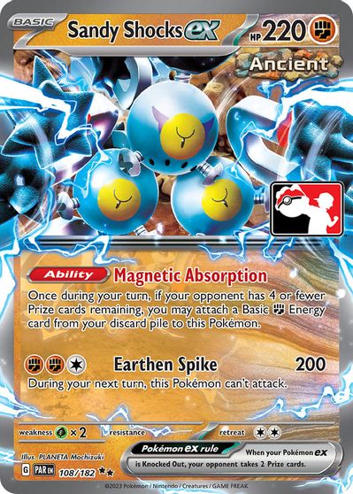 Sandy Shocks Ex [Prize Pack] #108