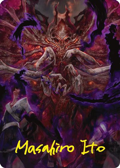 Damnation Art Card Gold Stamped Signature #53