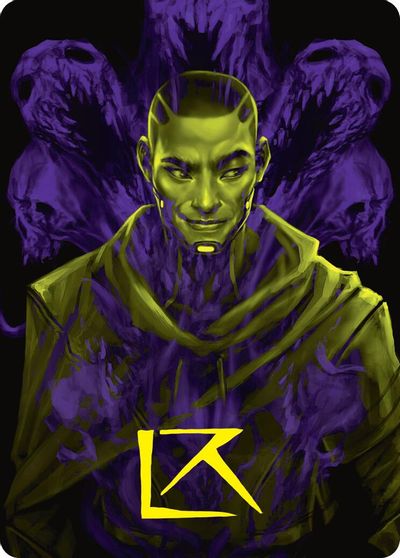 Kaito Bane of Nightmares Art Card Gold Stamped Signature #42