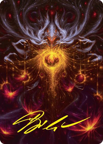 I Am Duskmourn Art Card Gold Stamped Signature #50