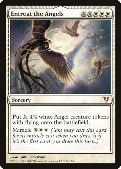 Entreat The Angels Avacyn Restored Magic The Gathering Tcgplayer Com