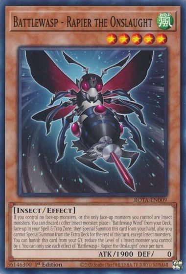 Battlewasp Rapier the Onslaught