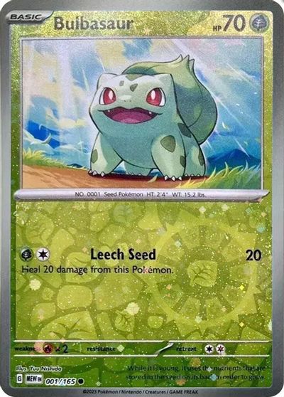 Bulbasaur [Cosmos Holo] #1