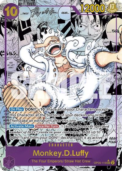Monkey.D.Luffy (OP05-119) (Manga)