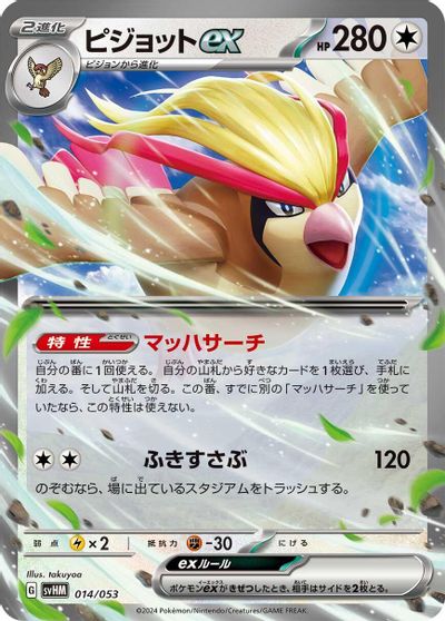 Pidgeot ex #14