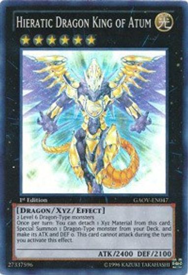 Hieratic Dragon King Of Atum Galactic Overlord Yugioh Tcgplayer Com