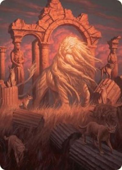Arahbo the First Fang Art Card