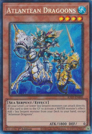 Atlantean Dragoons PCR #RA03-EN006