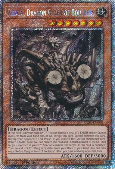 Redox Dragon Ruler of Boulders PCR