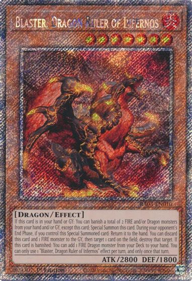 Blaster Dragon Ruler of Infernos PCR