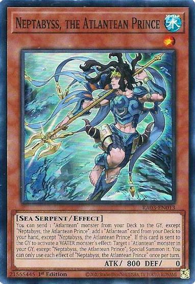 Neptabyss the Atlantean Prince #RA03-EN013