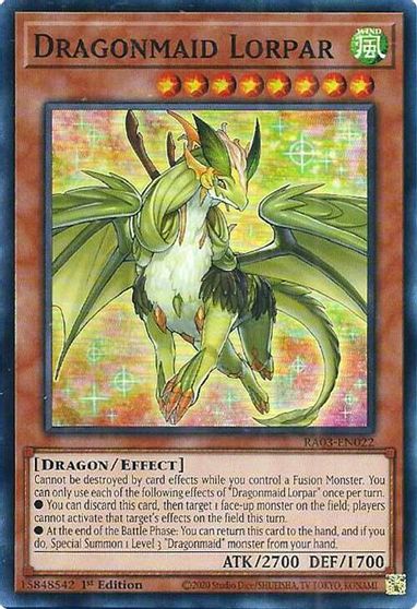 Dragonmaid Lorpar #RA03-EN022