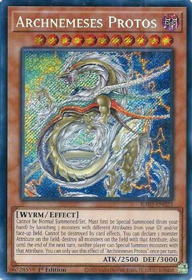 Archnemeses Protos Secret Rare #RA03-EN023