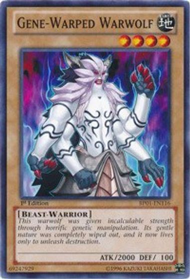 Gene Warped Warwolf #BP01-EN116