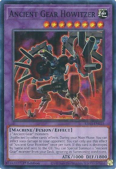 Ancient Gear Howitzer #RA03-EN035