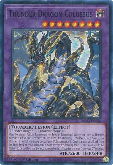 Thunder Dragon Colossus #RA03-EN036