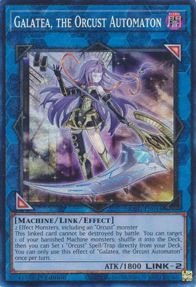 Galatea the Orcust Automaton PCR #RA03-EN044