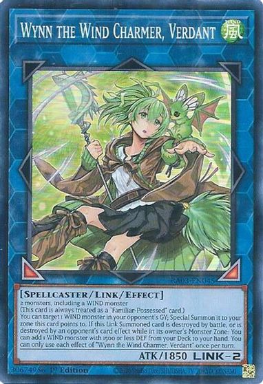 Wynn the Wind Charmer Verdant #RA03-EN045