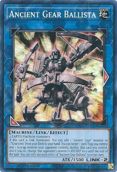 Ancient Gear Ballista #RA03-EN046