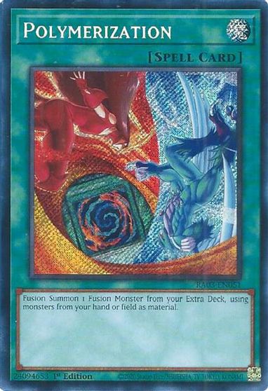 Polymerization B HERO Art Secret Rare #RA03-EN051