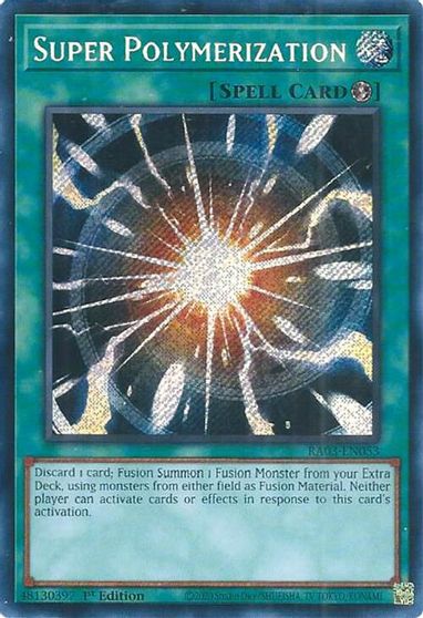 Super Polymerization Secret Rare #RA03-EN053