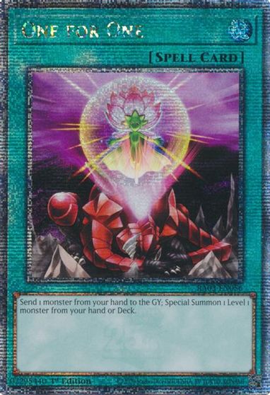 One for One Quarter Century Secret Rare #RA03-EN056