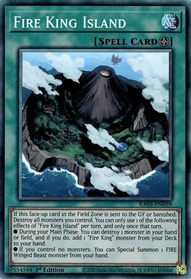 Fire King Island PCR #RA03-EN059