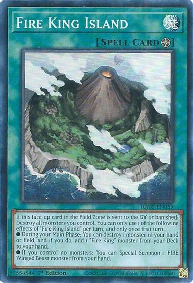 Fire King Island #RA03-EN059
