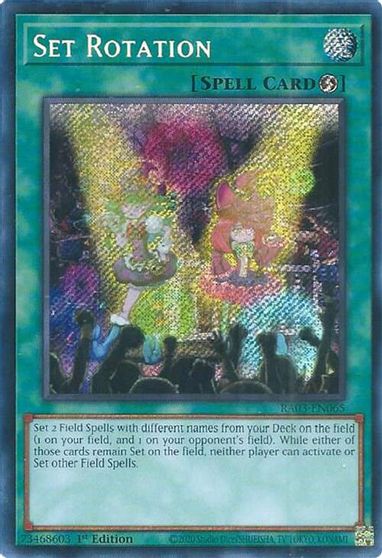 Set Rotation Secret Rare #RA03-EN065