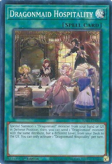Dragonmaid Hospitality #RA03-EN068