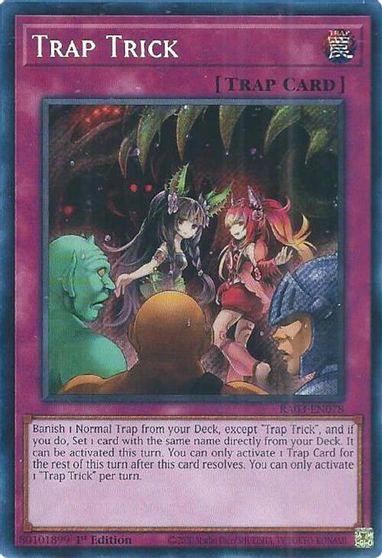 Trap Trick Secret Rare #RA03-EN078