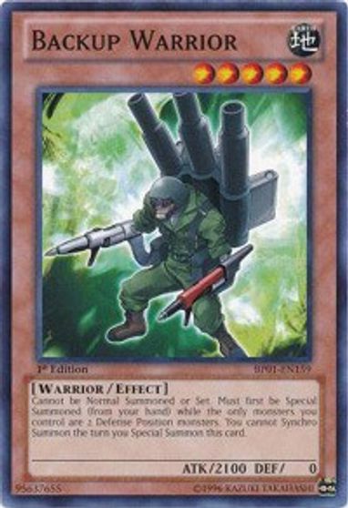 Backup Warrior #BP01-EN159