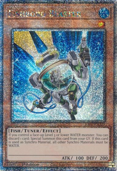 Fishborg Blaster (Quarter Century Secret Rare)