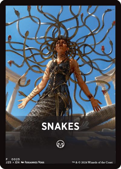Snakes Theme Card #25