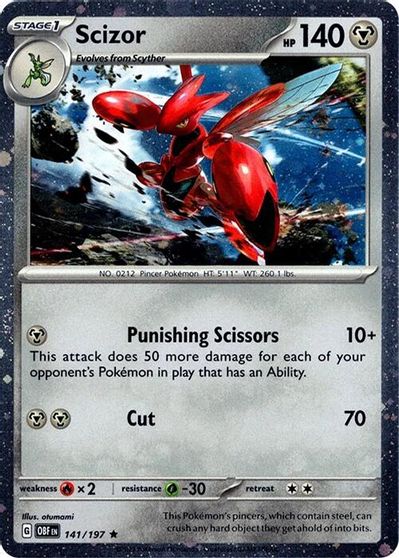 Scizor [Cosmos Holo] #141