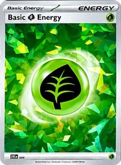 Basic Grass Energy (Cracked Ice Holo)