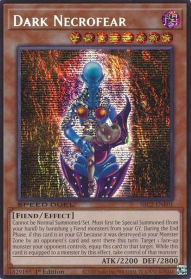 Dark Necrofear PSR #SBC2-ENE01
