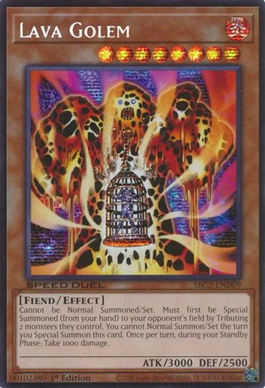 Lava Golem PSR #SBC2-END09